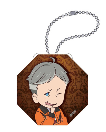 главная фотография Kabukicho Sherlock Trading Acrylic Badge Stand Keychain: Michel Belmont