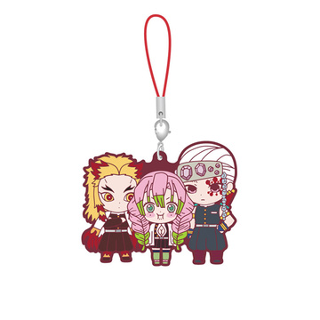 главная фотография Demon Slayer Metsu! Capsule Rubber Mascot 6: Kyoujurou Rengoku & Mitsuri Kanroji & Tengen Uzui