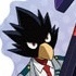 My Hero Academia Acrylic Stand Collection BASE GREEN - BLUE: Tokoyami Fumikage