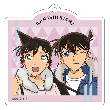 главная фотография Detective Conan Trading Acrylic Keychain: Ran & Shinichi