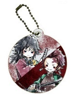 главная фотография Chara Leather Charm Demon Slayer 01/ GraffArt: Giyuu Tomioka & Tanjirou Kamado