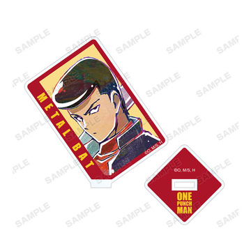 главная фотография One Punch Man Trading Ani-Art Acrylic Stand: Metal Bat