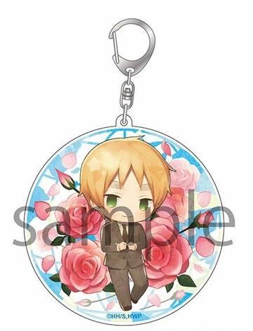 главная фотография CharaFloral Acrylic Keychain Hetalia World★Stars: England