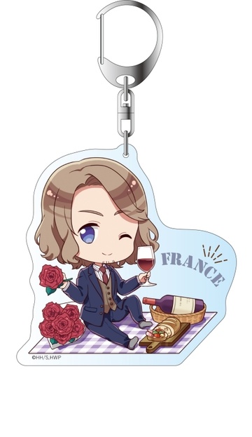 главная фотография Hetalia World★Stars New Illustration Acrylic Keychain: France