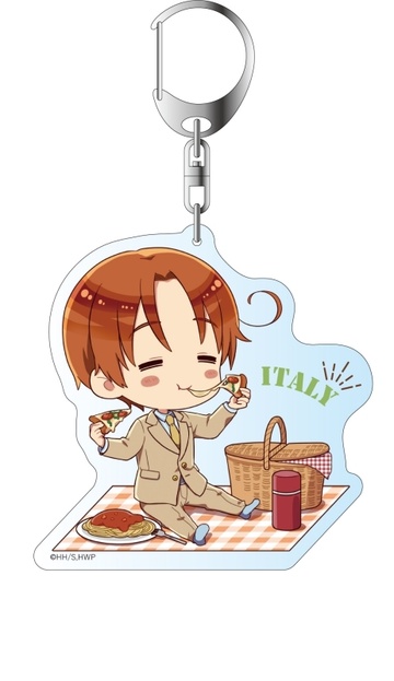 главная фотография Hetalia World★Stars New Illustration Acrylic Keychain: Italy