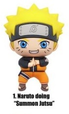 главная фотография Naruto 3D Foam Bag Clip Series 3: Naruto doing Summon Jutsu