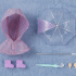 Nendoroid Doll Outfit Set: Rain Poncho Stripes