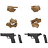 LittleArmory [LAOP06] figma Tactical Glove 2 Handgun Set 