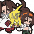 Rubber Mascot Buddy Colle Shaman King: Asakura You & Hao
