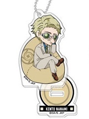 главная фотография Stand Mini Acrylic Keychain Jujutsu Kaisen Yurutto Cushion Series: Kento Nanami