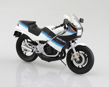 главная фотография 1/12 Complete Model Motorcycle SUZUKI RG250 Gamma Blue x White