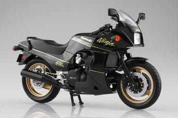 главная фотография 1/12 Complete Model Motorcycle KAWASAKI GPZ900R Black/Gold