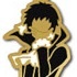 Bungo Stray Dogs Stained Glass-style Keychain: Ryuunosuke Akutagawa