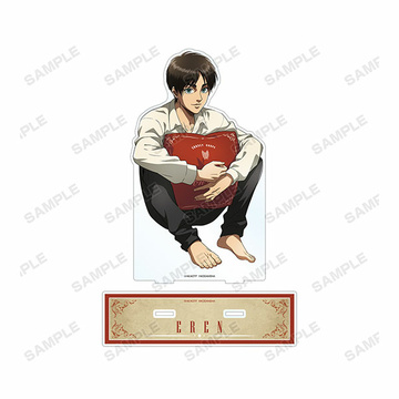 главная фотография Attack on Titan New Illustration Relax ver. Extra Large Acrylic Stand: Eren