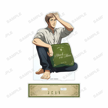 главная фотография Attack on Titan New Illustration Relax ver. Extra Large Acrylic Stand: Jean