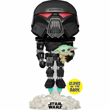 главная фотография POP! Star Wars #488 Dark Trooper with Grogu