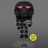 фотография POP! Star Wars #488 Dark Trooper with Grogu