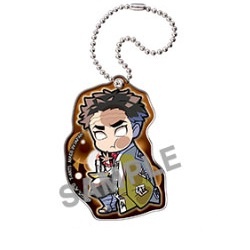главная фотография Pita! Deforme Demon Slayer Night Patrol Acrylic Keychain: Gyomei Himejima