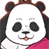 Jujutsu Kaisen Chara Banchoukou Rubber Mascot: Panda