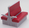 фотография 1/12 Scale Railway Accessory Series EK12 Box Seat Red (Kit Type)