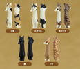 фотография Sakuna: Of Rice and Ruin Long Cat Collectible Miniature Figures: Tabby