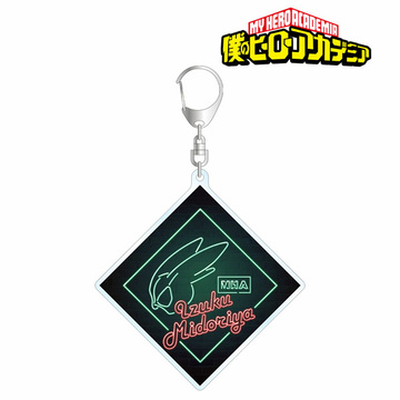 главная фотография My Hero Academia Ani-Neon BIG Acrylic Keychain: Izuku Midoriya