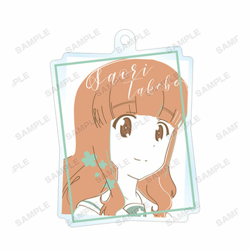 главная фотография Girls und Panzer das Finale Trading lette-graph Acrylic Keychain: Saori Takebe