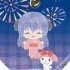 Chara Leather Charm Higurashi no Naku Koro ni Sotsu x Sanrio Characters 01/: Hanyuu