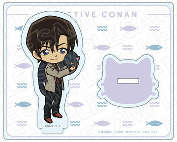 главная фотография Detective Conan Acrylic Stand Deformed Cat ver.: Kenji Hagiwara