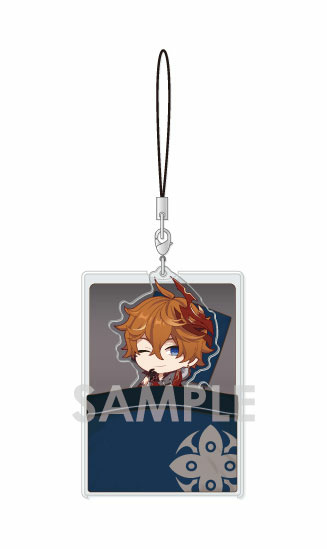 главная фотография Genshin Impact Oyasumi Acrylic Strap: Tartaglia