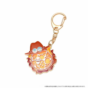 главная фотография ONE PIECE Symbol Motif Keychain: Ace