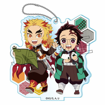 главная фотография Demon Slayer Kaidou Stroll Series Acrylic Keychain vol.2: Tanjirou & Kyoujurou