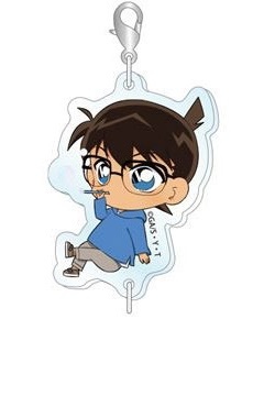 главная фотография Detective Conan Tsunagaru Acrylic Charm (Shabon Series): Conan Edogawa