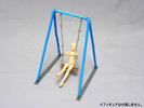 фотография 1/12 Figure Scenery Set Series Swings Light Blue
