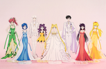 фотография Sailor Moon Store Original Acrylic Stand Collection vol.5: Princess Mercury