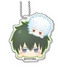 фотография Mini Acrylic Keychain Gintama Odango Series: Hijikata & Gintoki