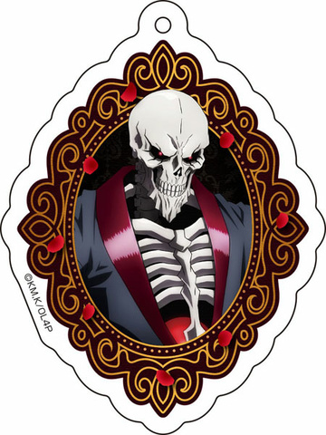 главная фотография TV Anime Overlord New Illustration Acrylic Keychain: Ainz