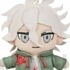 Danganronpa 1•2 Reload×Nuidri!! Plush Keychain: Komaeda Nagito