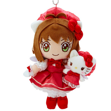 главная фотография Cardcaptor Sakura x Sanrio Characters Mascot Holder: Sakura Kinomoto & Hello Kitty