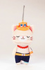 фотография One Piece withCAT Eye Mask Plush Keychain: Portgas D. Ace