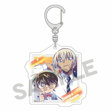 главная фотография Detective Conan Trading Acrylic Keychain Starry Sky: Conan & Amuro