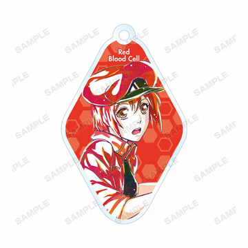 главная фотография Cells at Work Trading Ani-Art Acrylic Keychain: Red Blood Cell