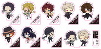 фотография Movie Bungo Stray Dogs BEAST Secret Acrylic Stand: Gin