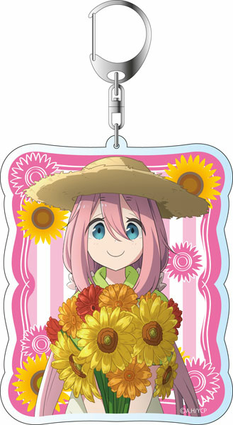 главная фотография Yuru Camp Deka Keychain Sunflower ver.: Nadeshiko Kagamihara