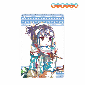 главная фотография Yuru Camp Ani-Art 1-Pocket Pass Case: Rin Shima