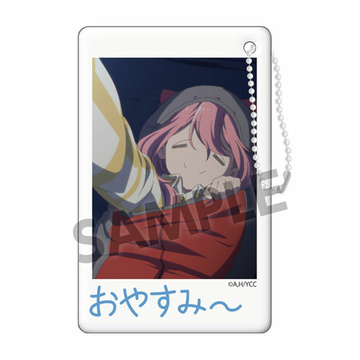 главная фотография Yuru Camp Instant Photo Style Keychain: Nadeshiko