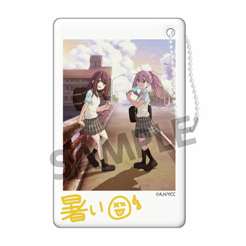 главная фотография Yuru Camp Instant Photo Style Keychain: Nadeshiko & Ayano