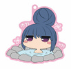 фотография Yuru Camp Bath Defo Rubber Strap: Rin in Iwaburo