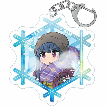 главная фотография Yuru Camp First Snow Camp Acrylic Keychain: Rin