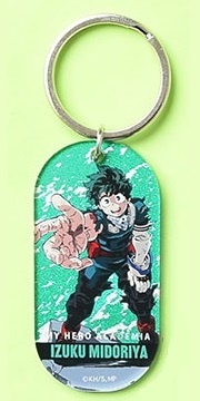 главная фотография My Hero Academia Metallic Acrylic Keychain I'll Reach Out My Hand to You Whenever You're In a Pinch!: Izuku Midoriya